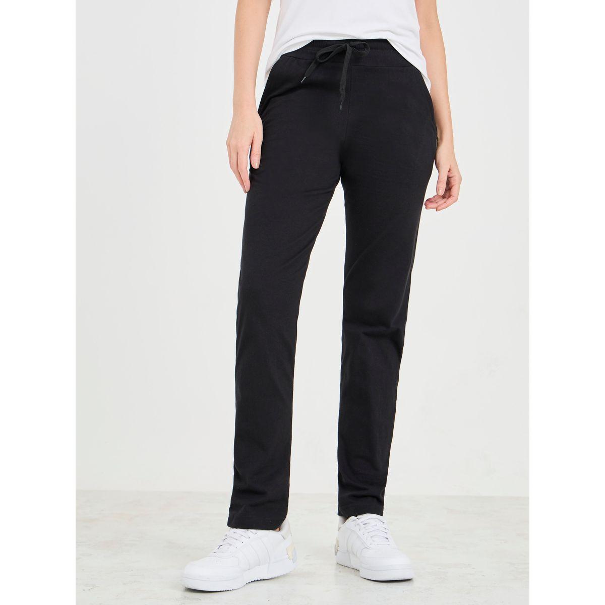 Styli Cotton Basic Jogger with Drawstring-women-clothing-bottoms-joggers-image-2