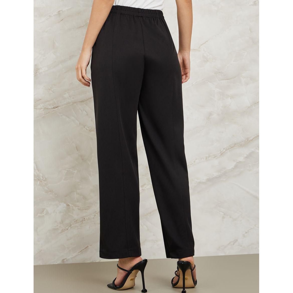 Styli Button Detail Pants with Pockets-women-clothing-bottoms-trousers-image-5
