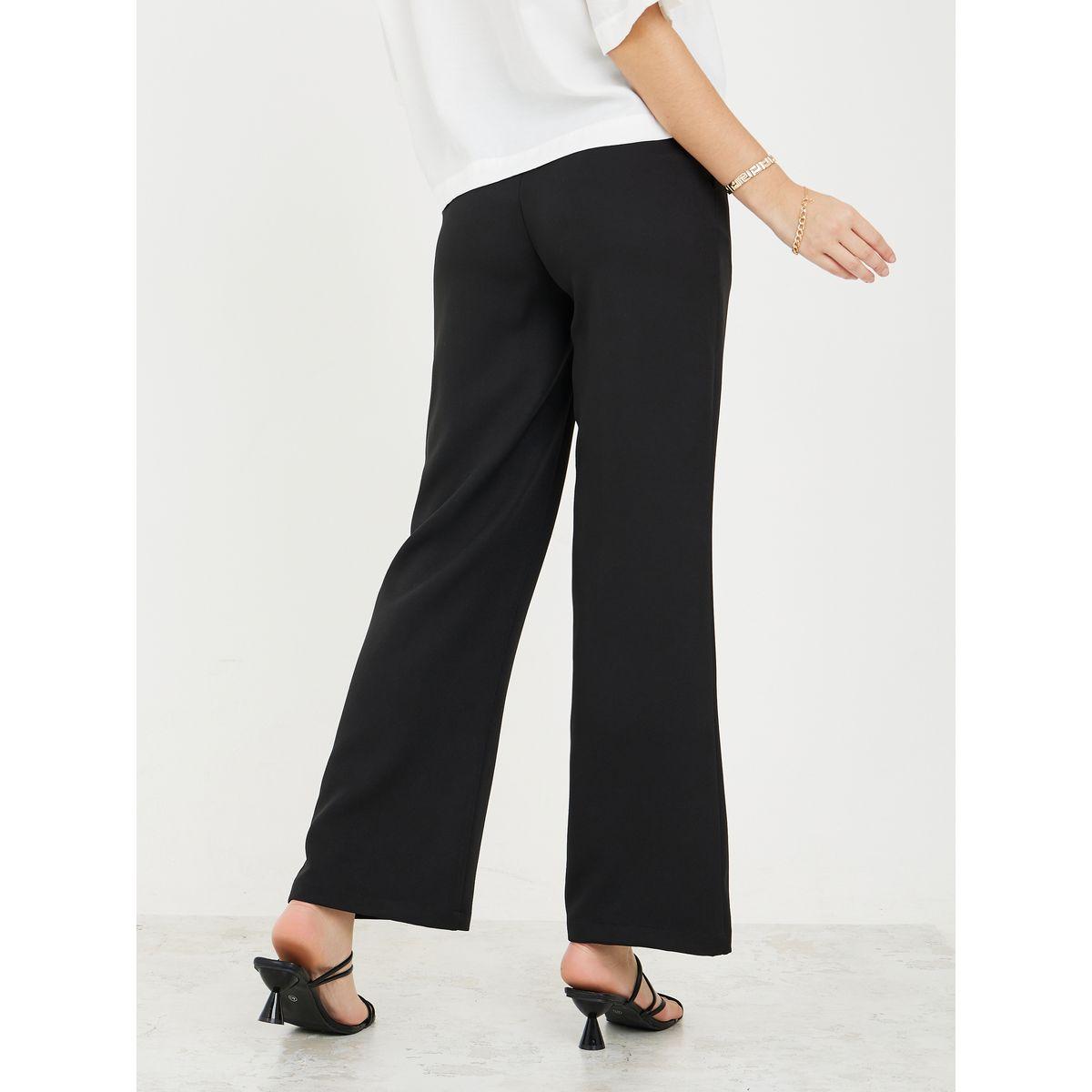 بنطال بخصر عالي وجيب جانبي-women-clothing-bottoms-trousers-image-4