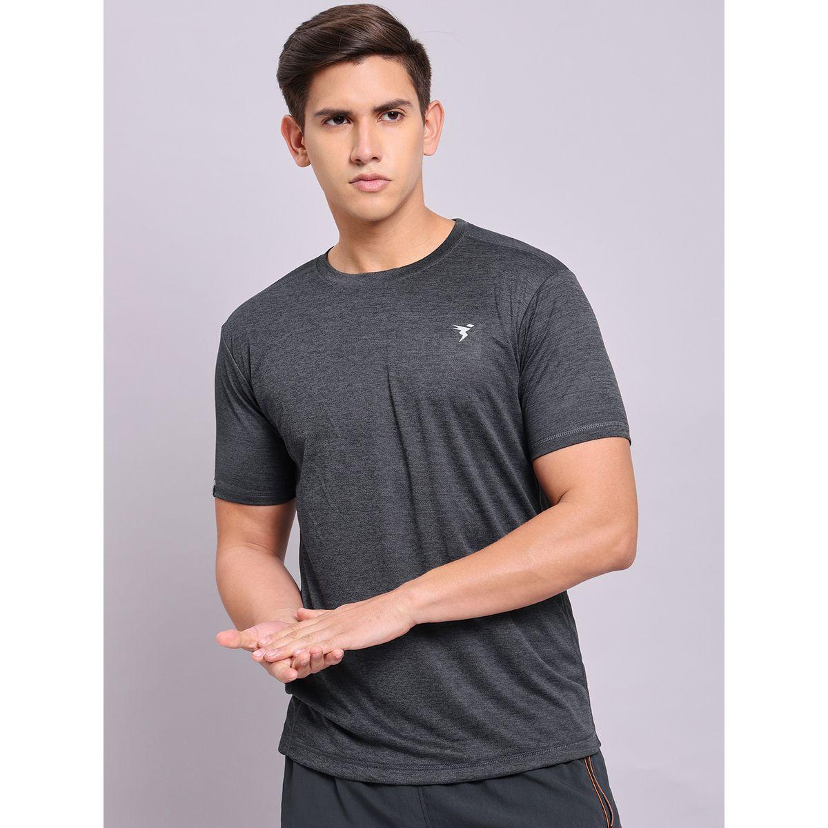 Technosport X Styli Melange Round Neck T-Shirt-men-clothing-sportswearandactivewear-tshirtsandpolos-image-1