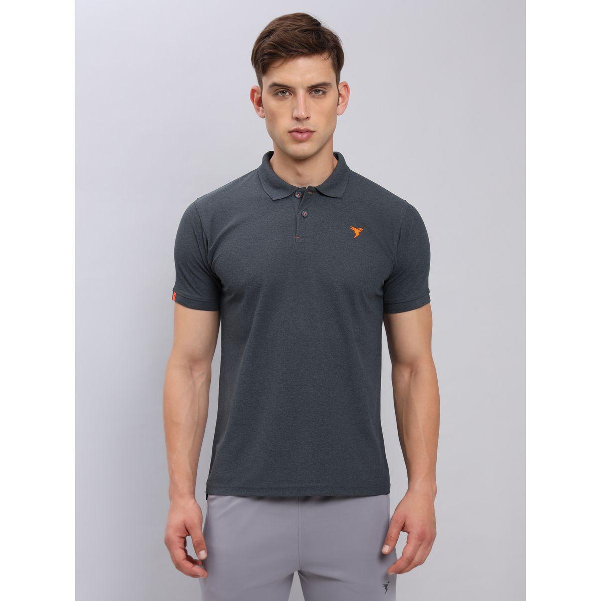 Technosport X Styli Melange Pique Regular Fit Polo-men-clothing-sportswearandactivewear-tshirtsandpolos-image-1