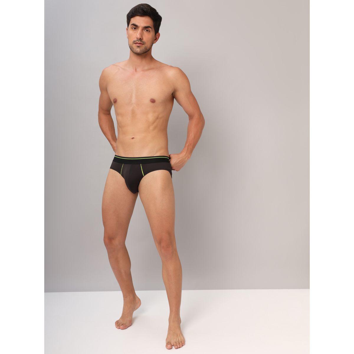 Technosport X Styli Pack of 2 - Contrast Stitch Detail Brief-men-clothing-innerwear-underwear-image-4