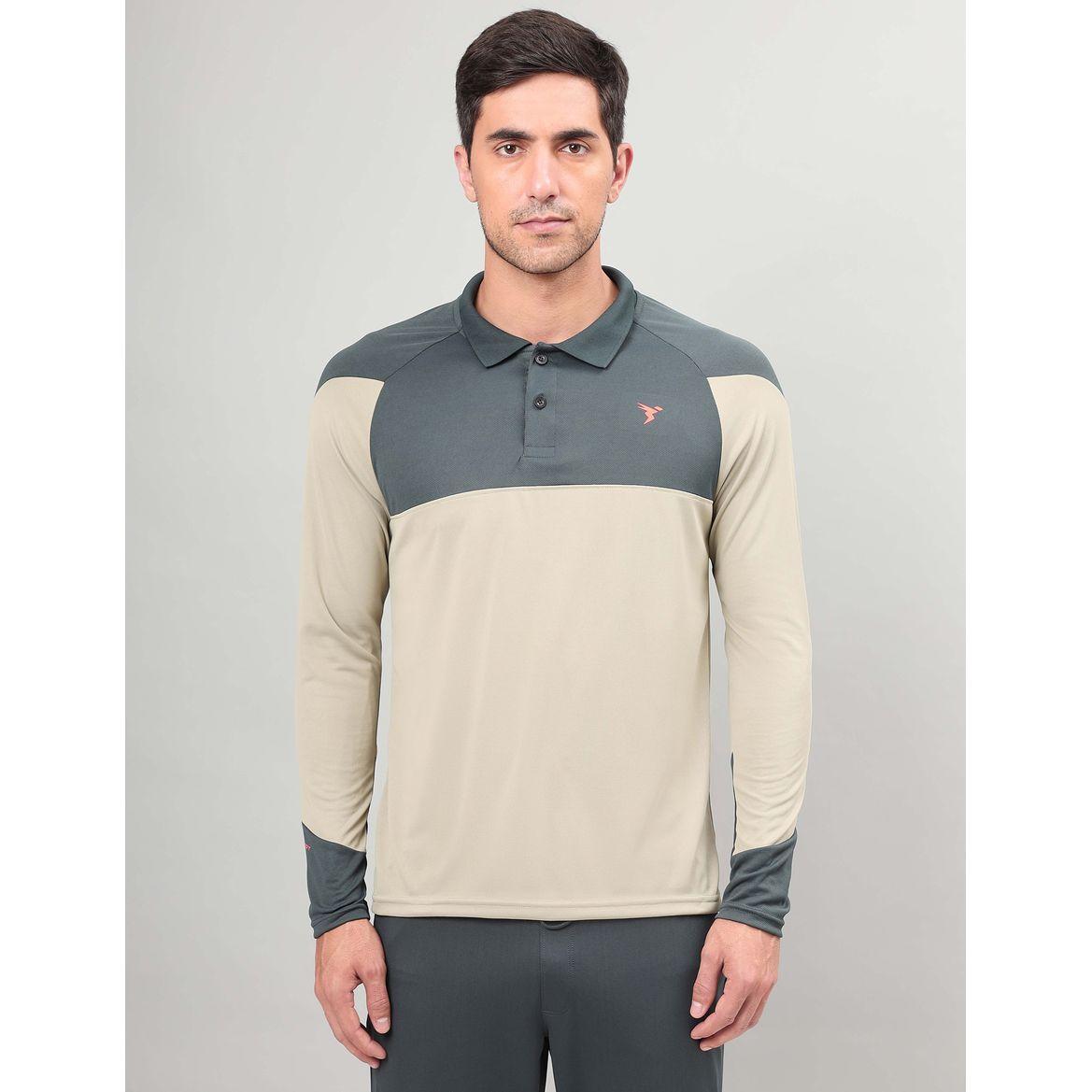 Colorblock Polo Neck Top-men-clothing-sportswearandactivewear-tshirtsandpolos-image-1