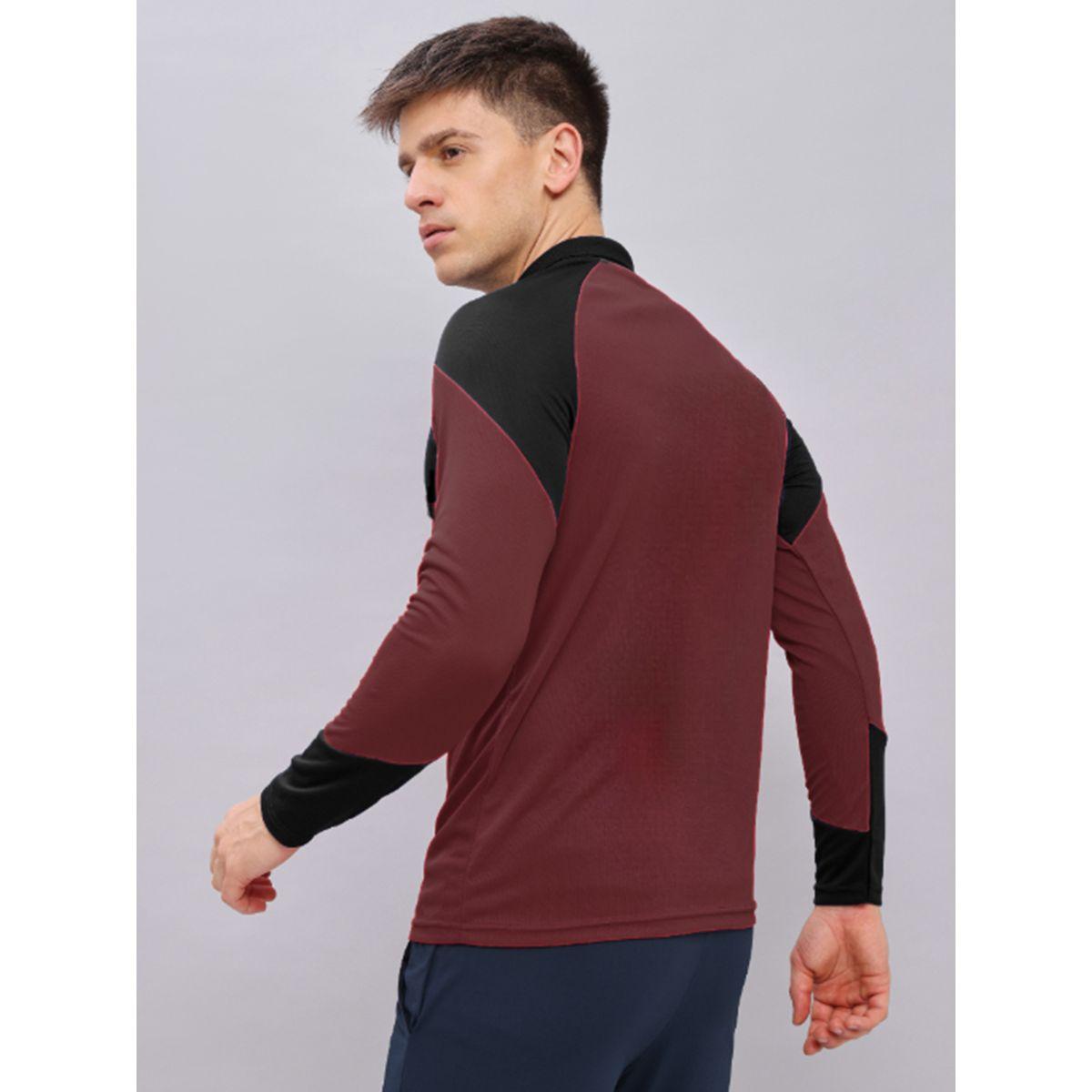 Technosport Colorblock Long Sleeves Polo Neck Active T-shirt-men-clothing-sportswearandactivewear-tshirtsandpolos-image-2