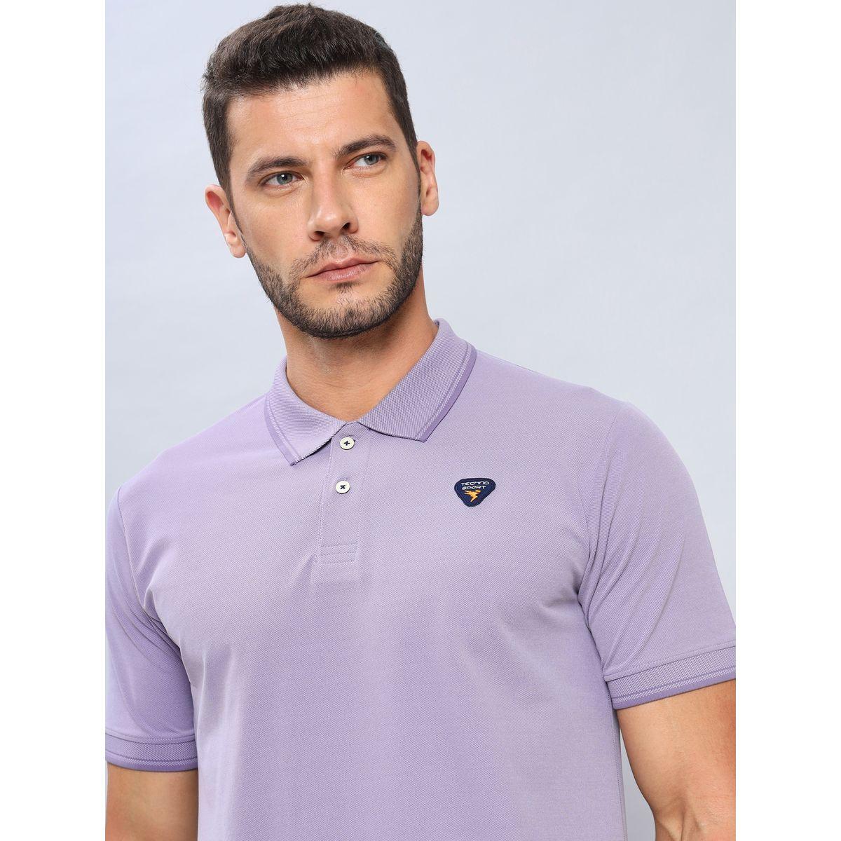Technosport X Styli Badge Detail Stretch Pique Polo-men-clothing-sportswearandactivewear-tshirtsandpolos-image-2