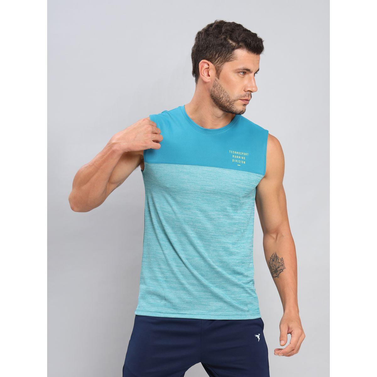 Technosport X Styli Melange Round Neck Active Tank-men-clothing-sportswearandactivewear-tshirtsandpolos-image-1