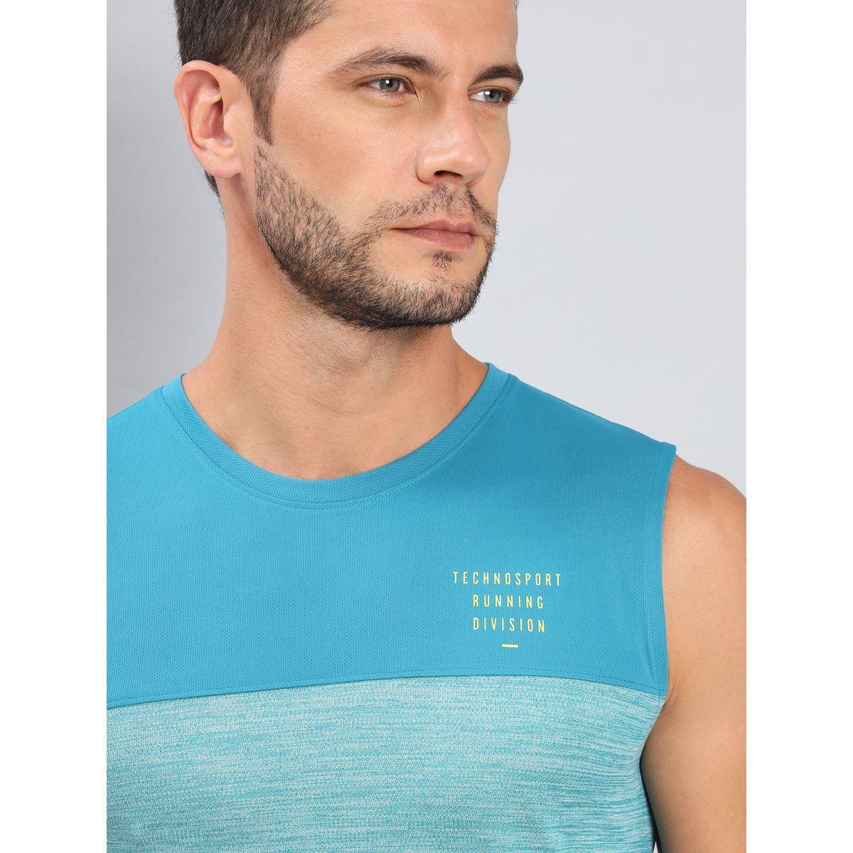Technosport X Styli Melange Round Neck Active Tank-men-clothing-sportswearandactivewear-tshirtsandpolos-image-2