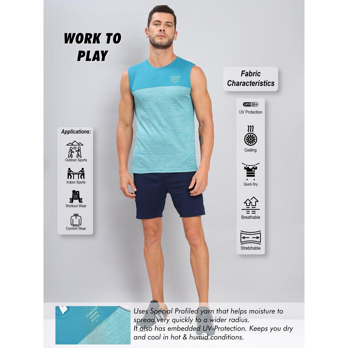 Technosport X Styli Melange Round Neck Active Tank-men-clothing-sportswearandactivewear-tshirtsandpolos-image-5