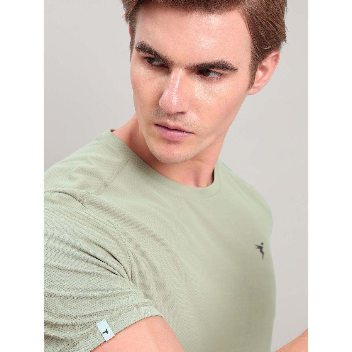 Technosport X Styli Logo Detail Regular Fit T-Shirt-men-clothing-sportswearandactivewear-tshirtsandpolos-image-2