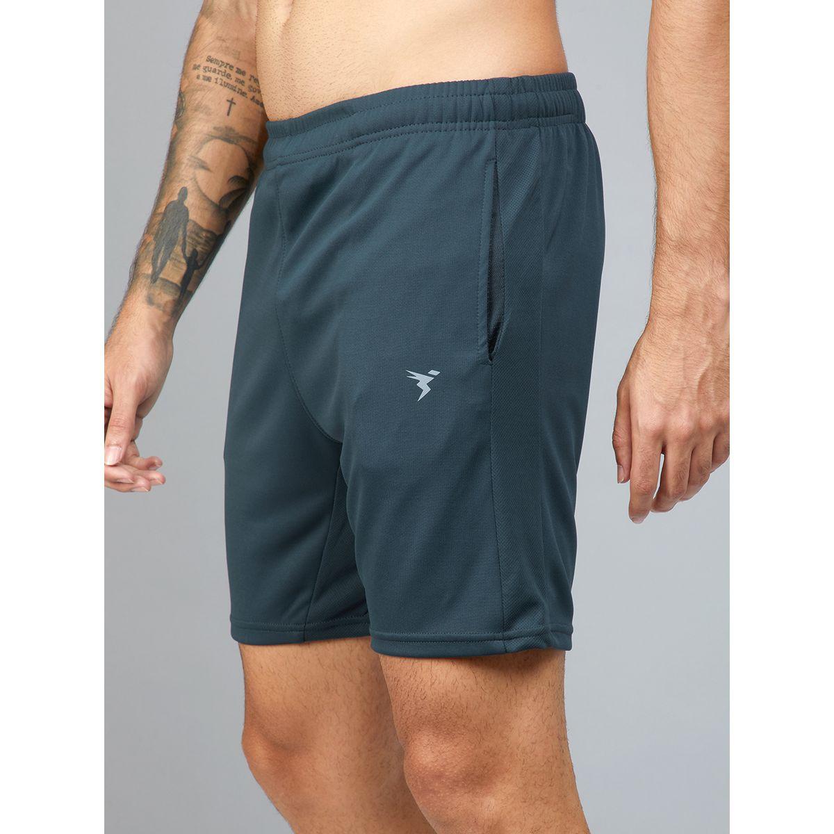 شورت رياضي سادة بخصر مطاطي تكنوسبورت × ستايلي-men-clothing-sportswearandactivewear-bottoms-image-3