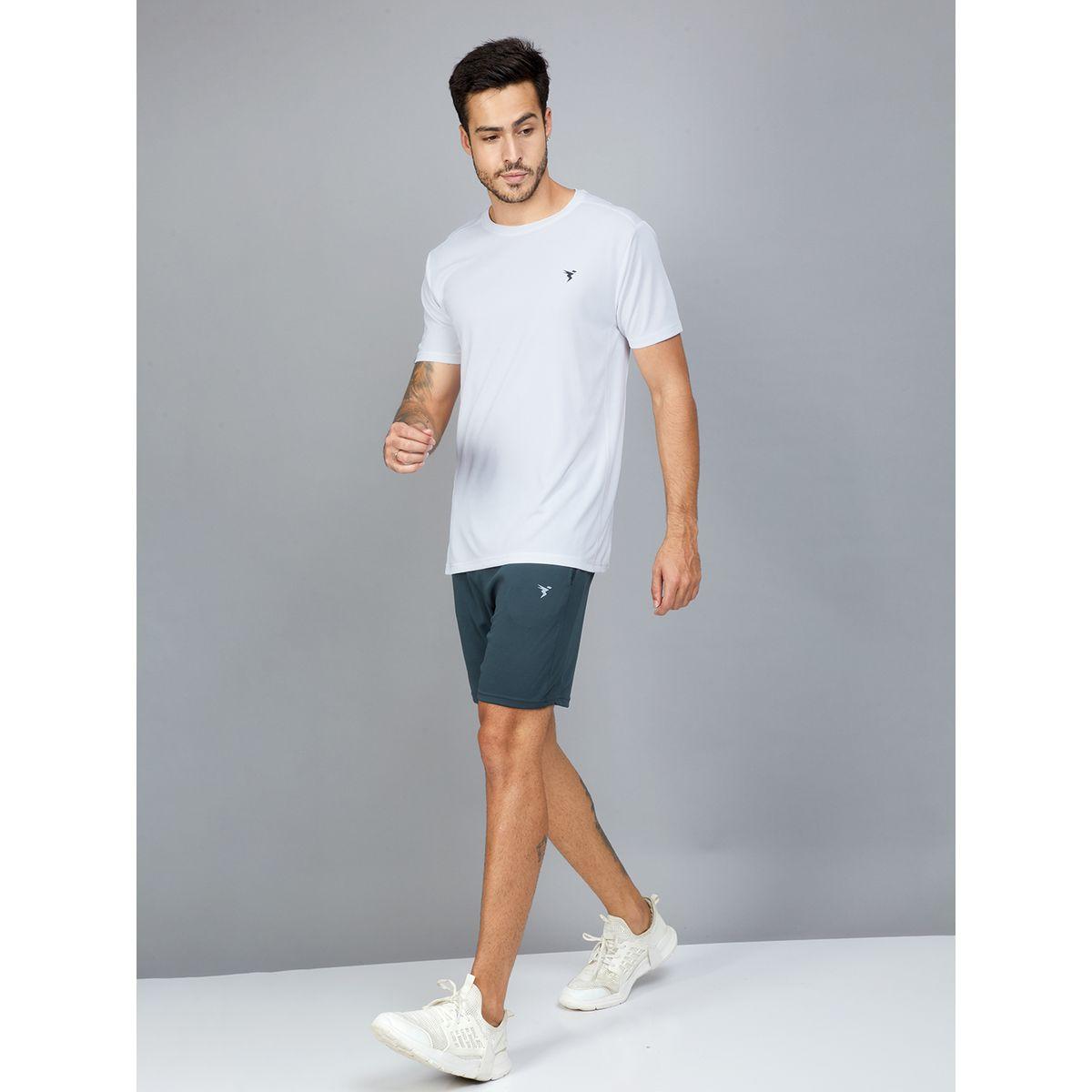 شورت رياضي سادة بخصر مطاطي تكنوسبورت × ستايلي-men-clothing-sportswearandactivewear-bottoms-image-4