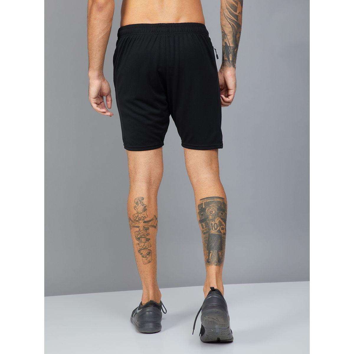 Technosport X Styli Solid Shorts with Elastic Waistband-men-clothing-sportswearandactivewear-bottoms-image-2