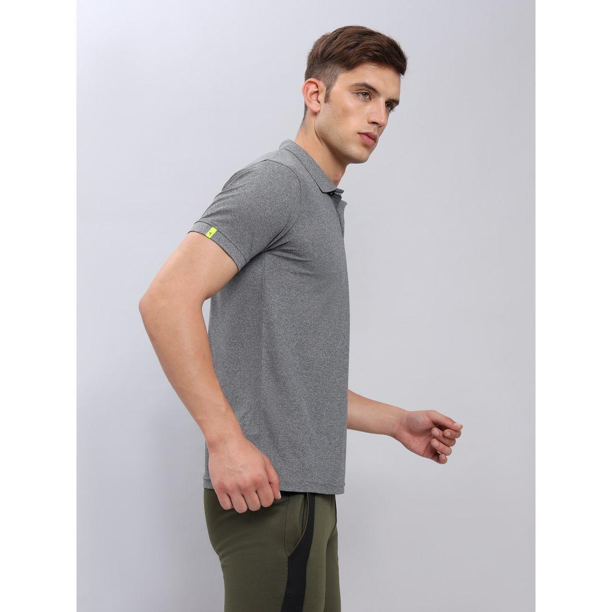 Technosport X Styli Melange Pique Regular Fit Polo-men-clothing-sportswearandactivewear-tshirtsandpolos-image-4