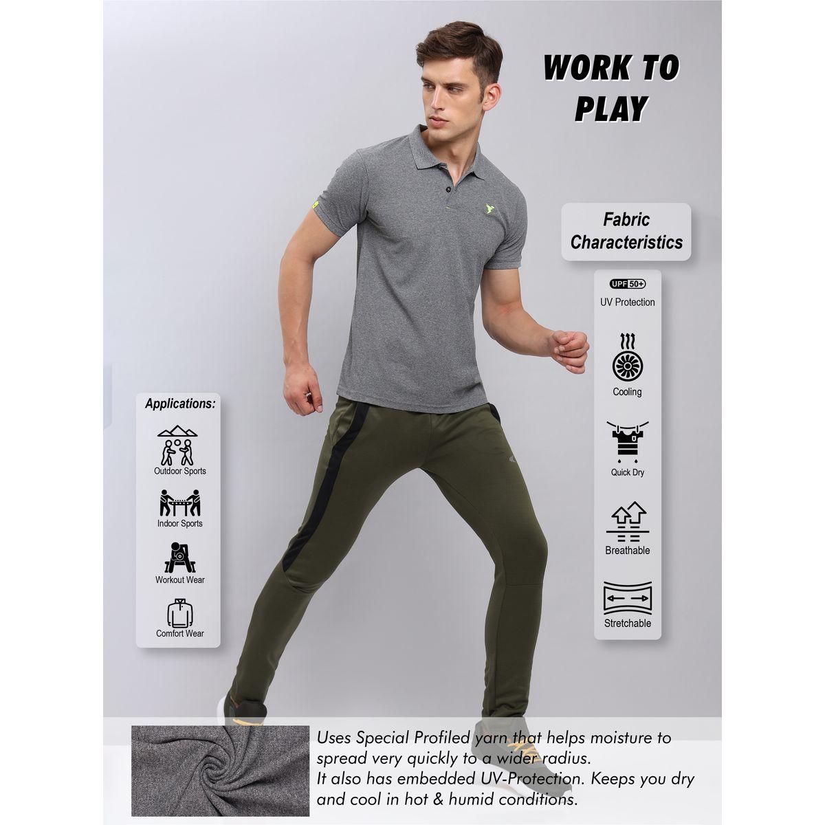 Technosport X Styli Melange Pique Regular Fit Polo-men-clothing-sportswearandactivewear-tshirtsandpolos-image-6