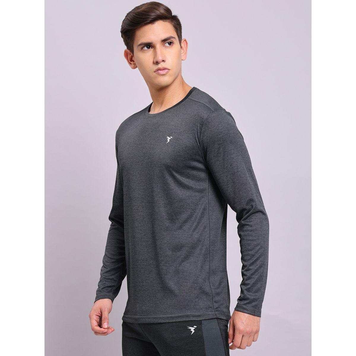 بلوزة رياضية بياقة دائرية تكنوسبورت × ستايلي-men-clothing-sportswearandactivewear-tshirtsandpolos-image-1