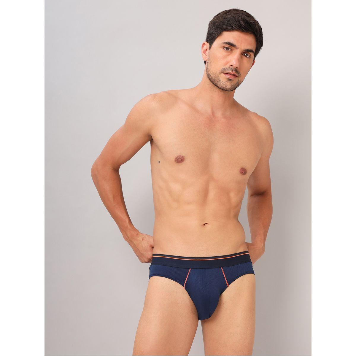 Technosport X Styli Pack of 2 - Contrast Stitch Detail Brief-men-clothing-innerwear-underwear-image-2