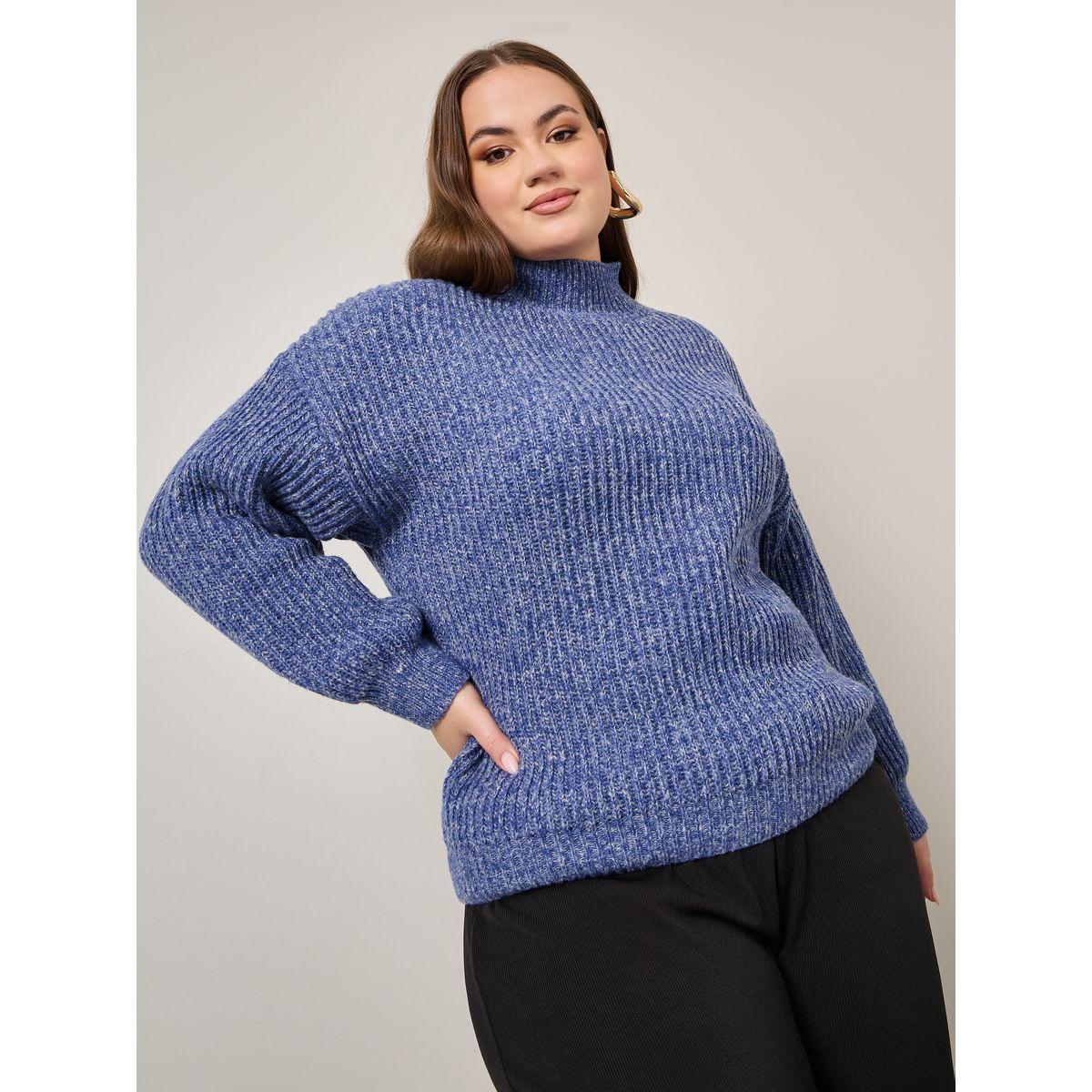 سويتر كاجوال بياقة عالية-women-winterwear-hoodiesandsweatshirts-hoodies-image-1