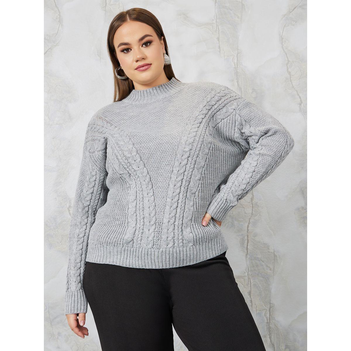 سويتر محبوك بقصة عادية-women-winterwear-hoodiesandsweatshirts-hoodies-image-3