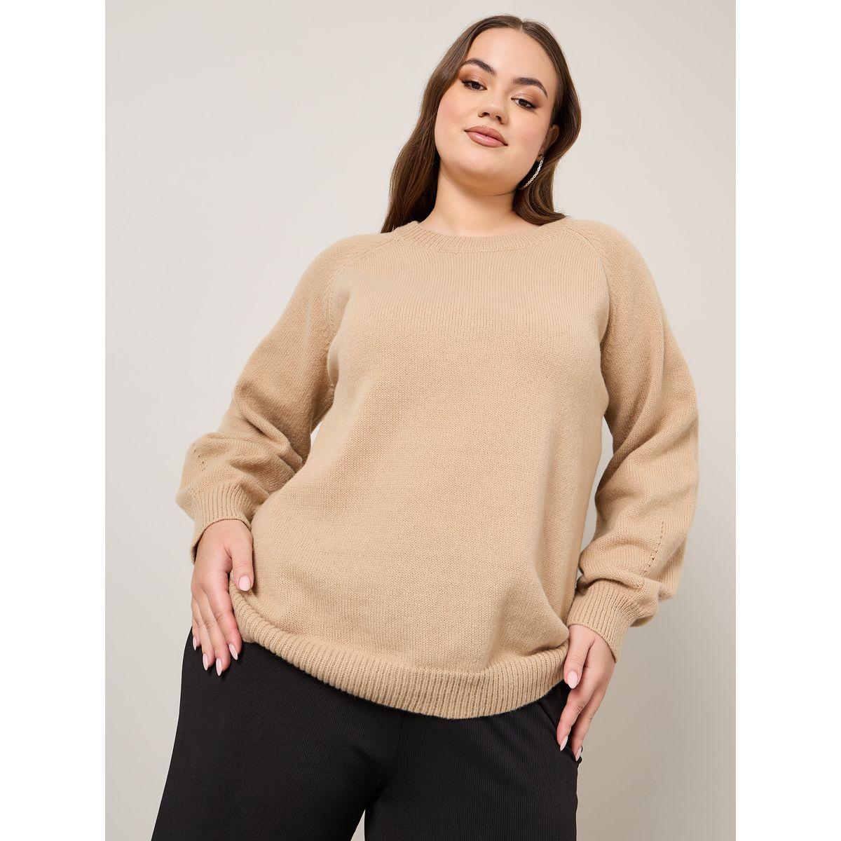 سويتر سادة بقصة واسعة-women-winterwear-hoodiesandsweatshirts-hoodies-image-4