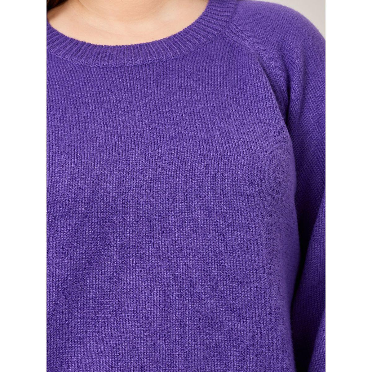 Styli Plus Solid Oversized Sweater-women-winterwear-hoodiesandsweatshirts-hoodies-image-3