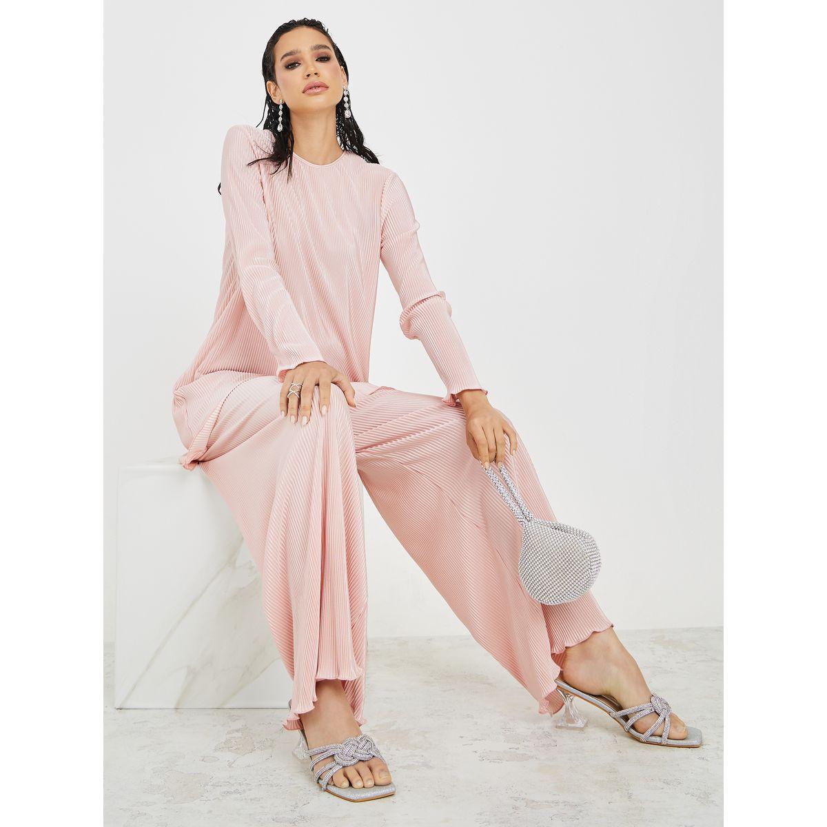 مجموعة من ( بنطال + بلوزة )-women-clothing-coordsets-image-1