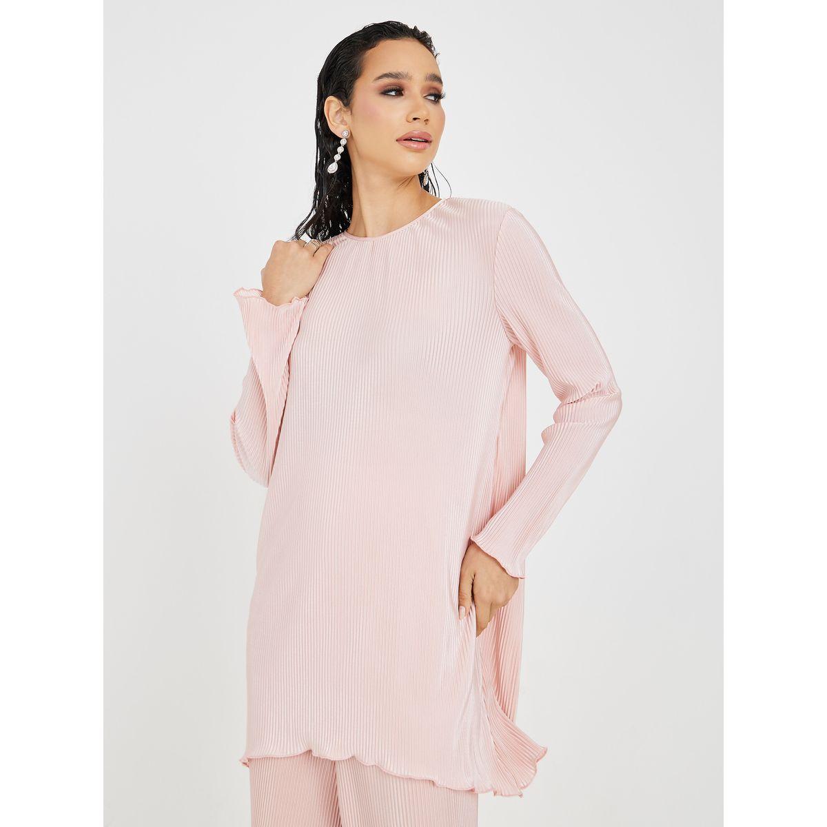 مجموعة من ( بنطال + بلوزة )-women-clothing-coordsets-image-3