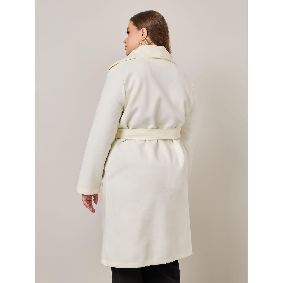 Styli Plus Regular Fit Wool Like Belted Coat-women-clothing-coatsandjackets-coats-image-6