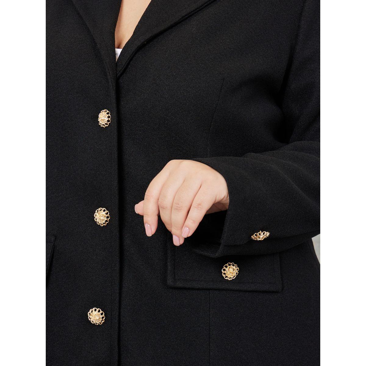 Styli Plus Longline Button Down Wool Like Coat-women-clothing-coatsandjackets-coats-image-4