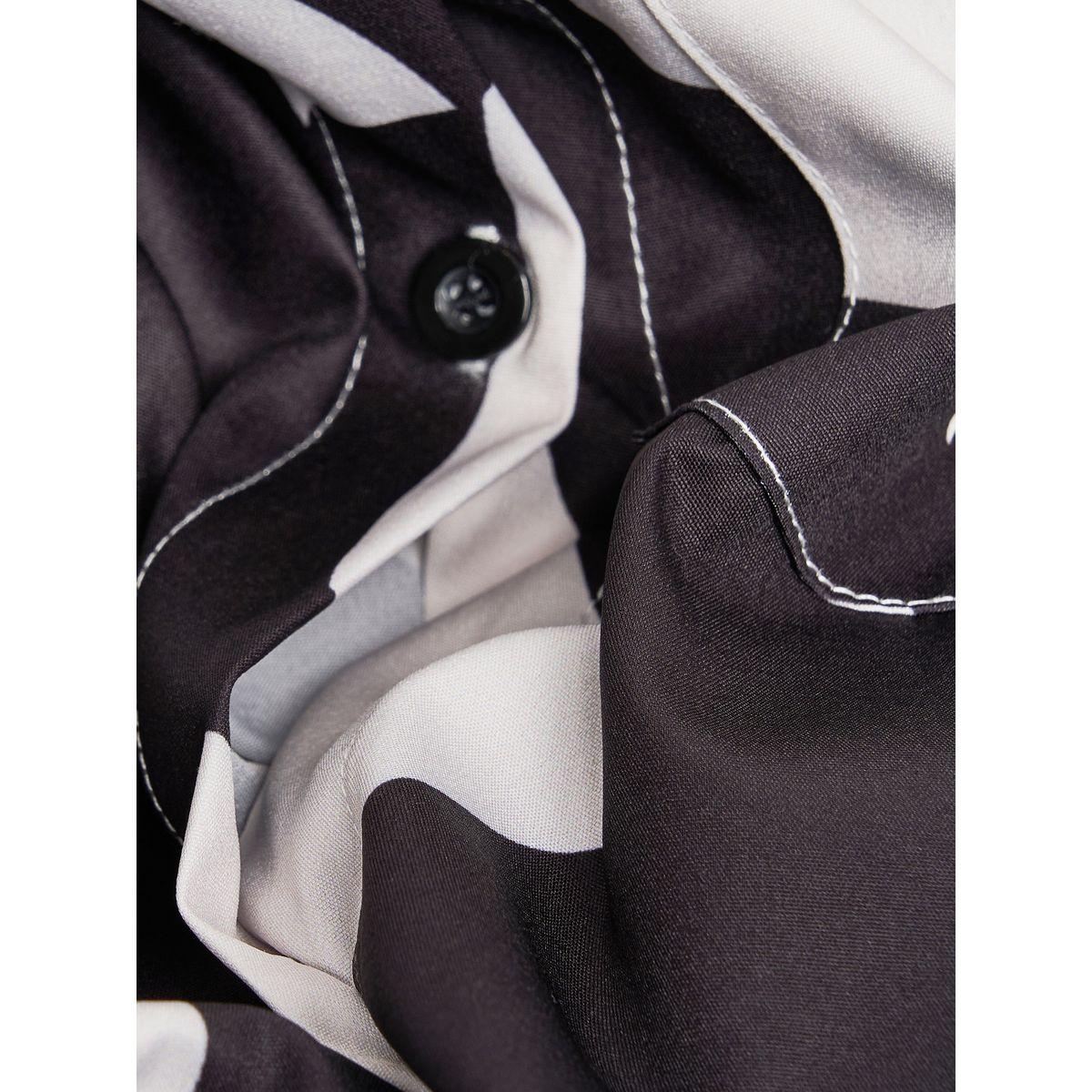 Styli All Over Print Longline Shirt & Trouser Co-Ords-women-clothing-coordsets-image-8