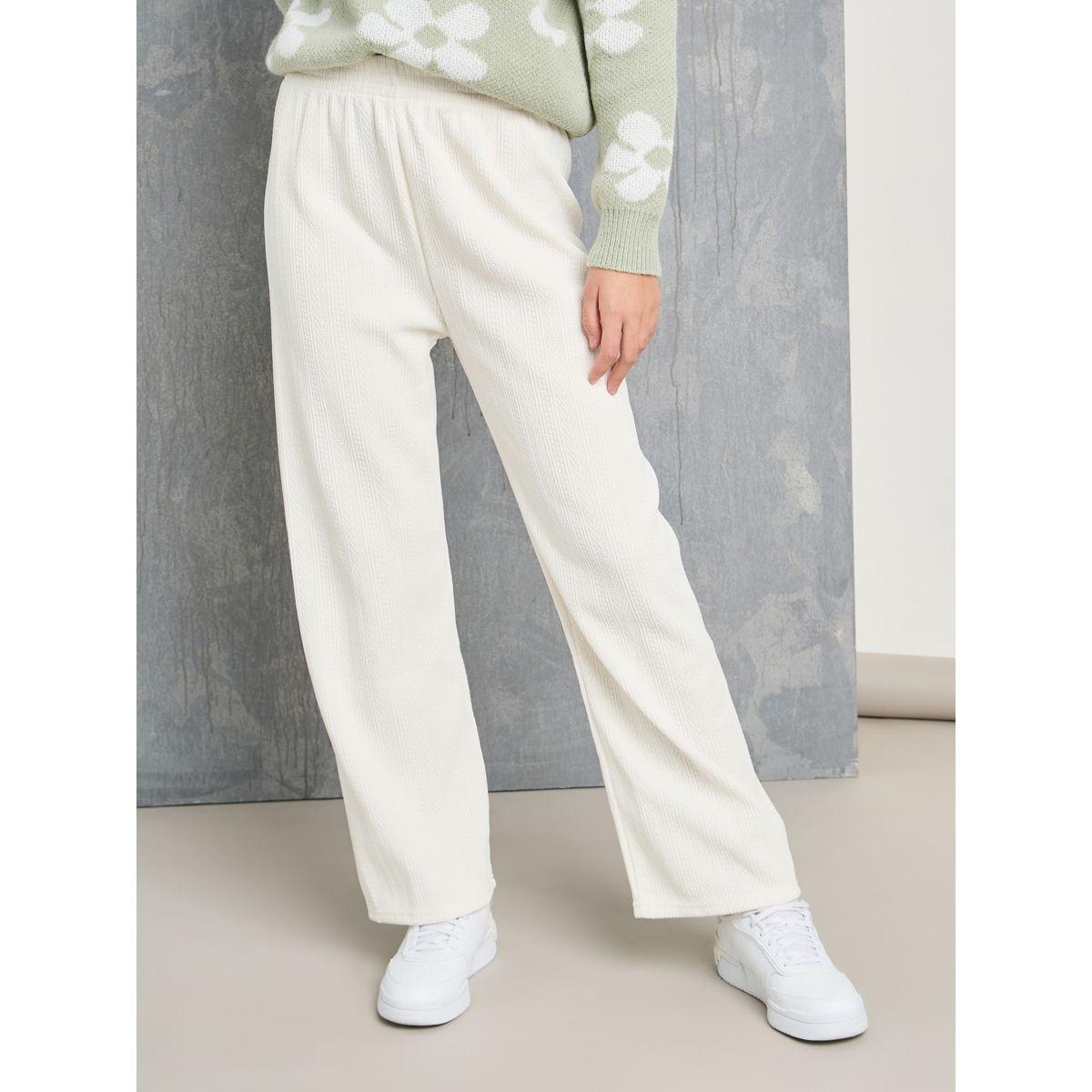 بنطال بقصة أرجل واسعة-women-clothing-bottoms-trousers-image-2