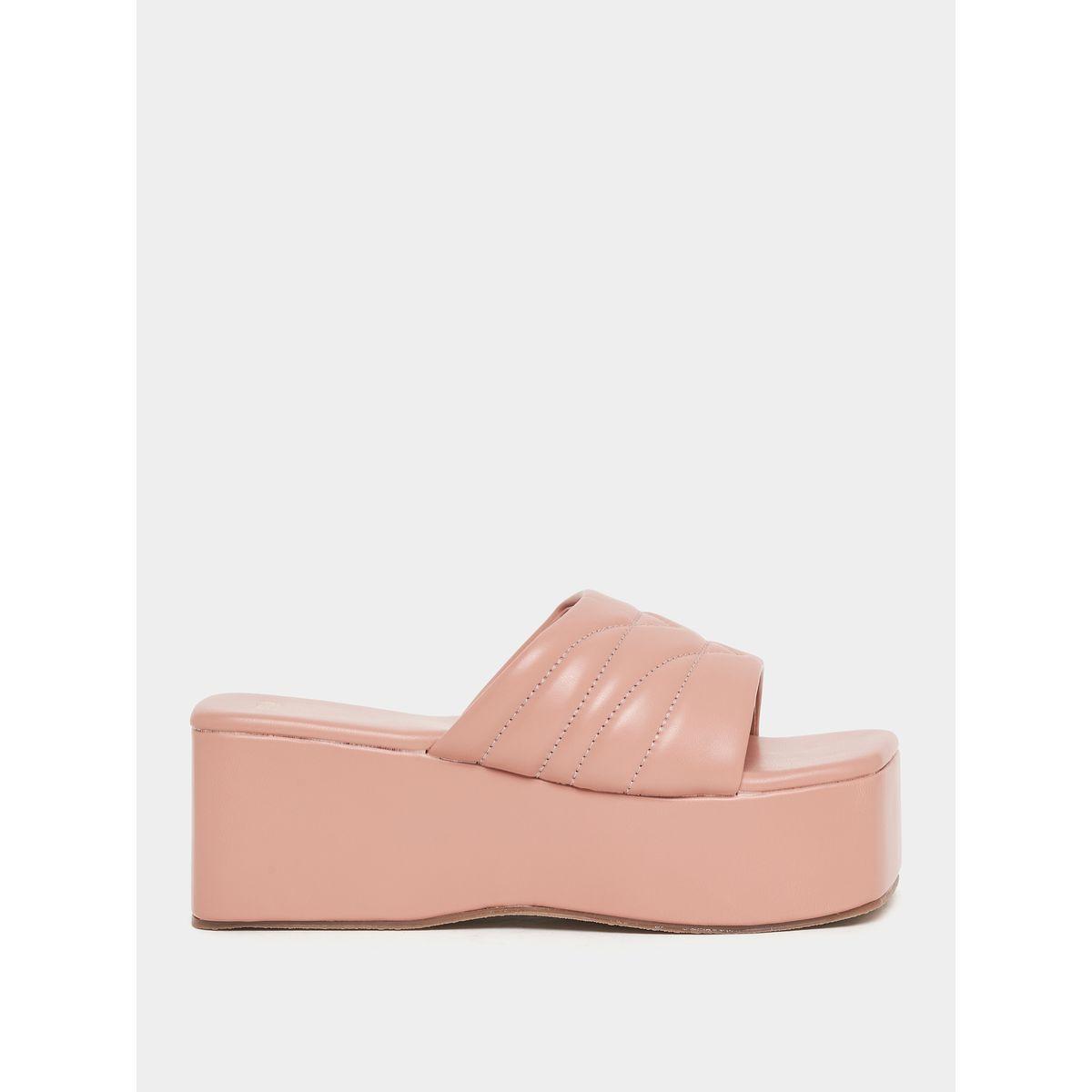 Styli Platform Quilted Sandals-women-shoes-heels-image-1