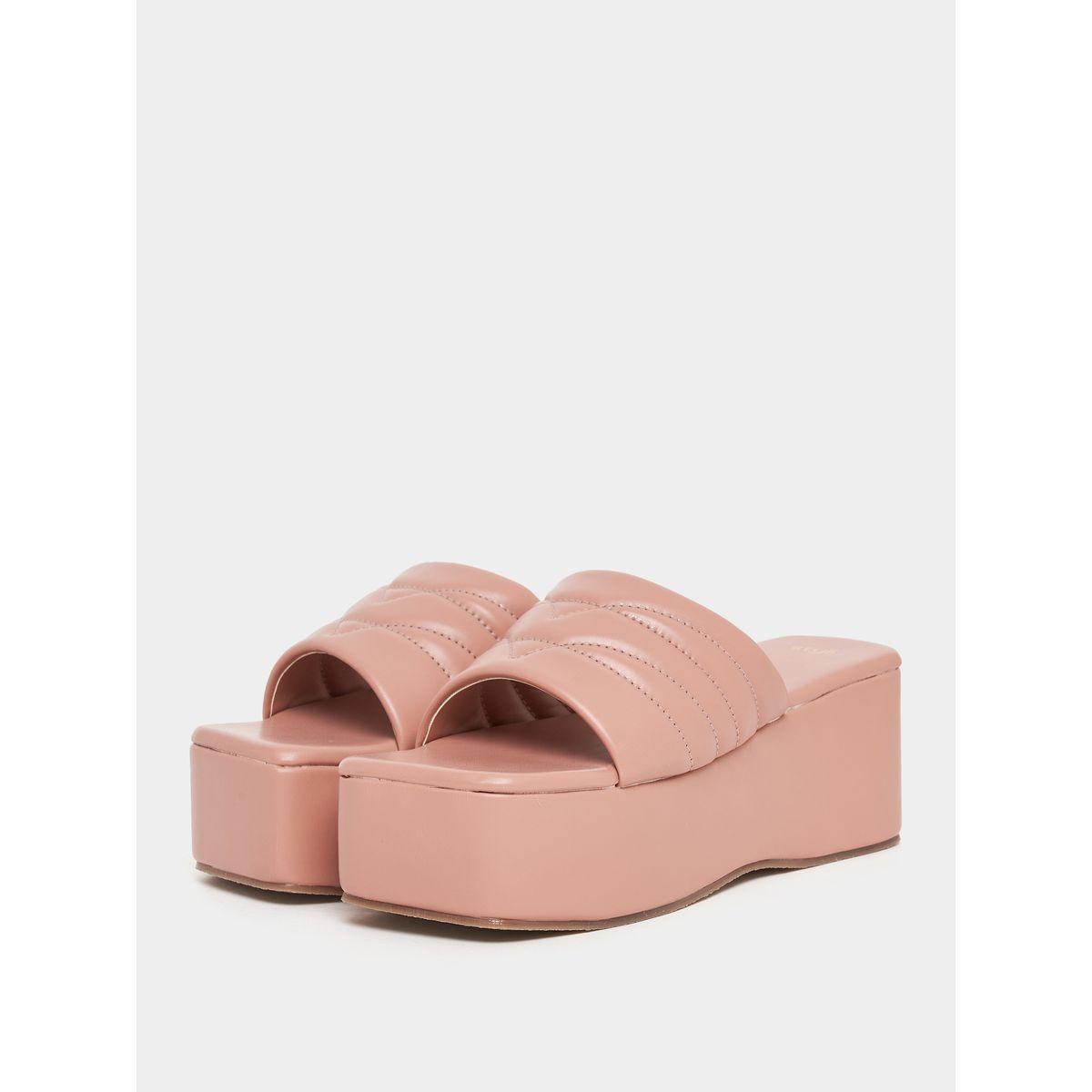 Styli Platform Quilted Sandals-women-shoes-heels-image-2