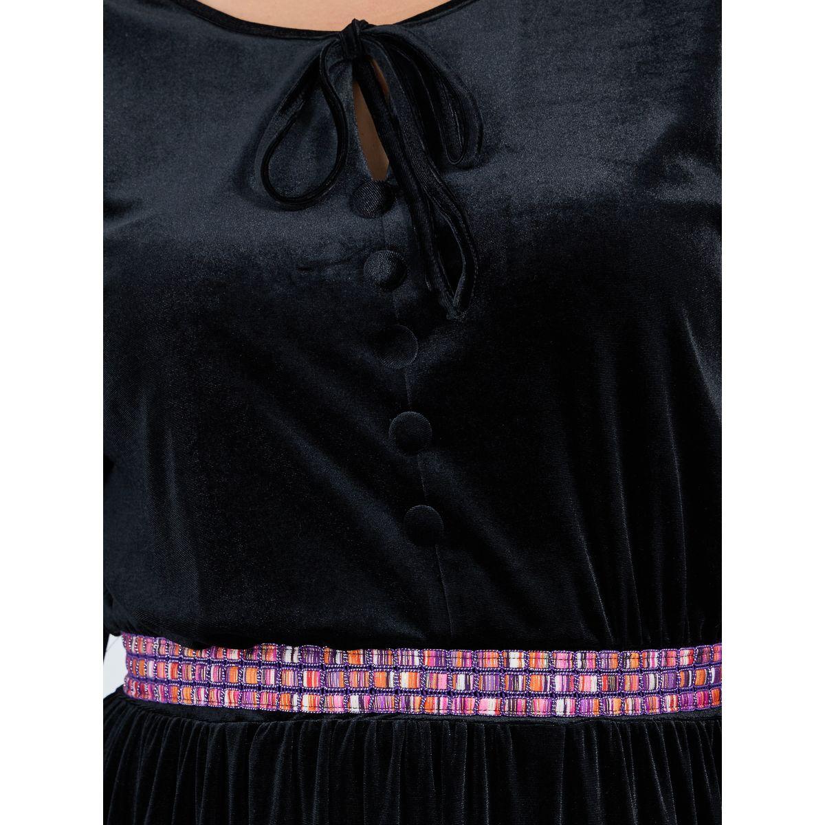Styli Plus Size Embroidered Waistband Velvet Look Maxi Dress-women-clothing-dresses-image-3