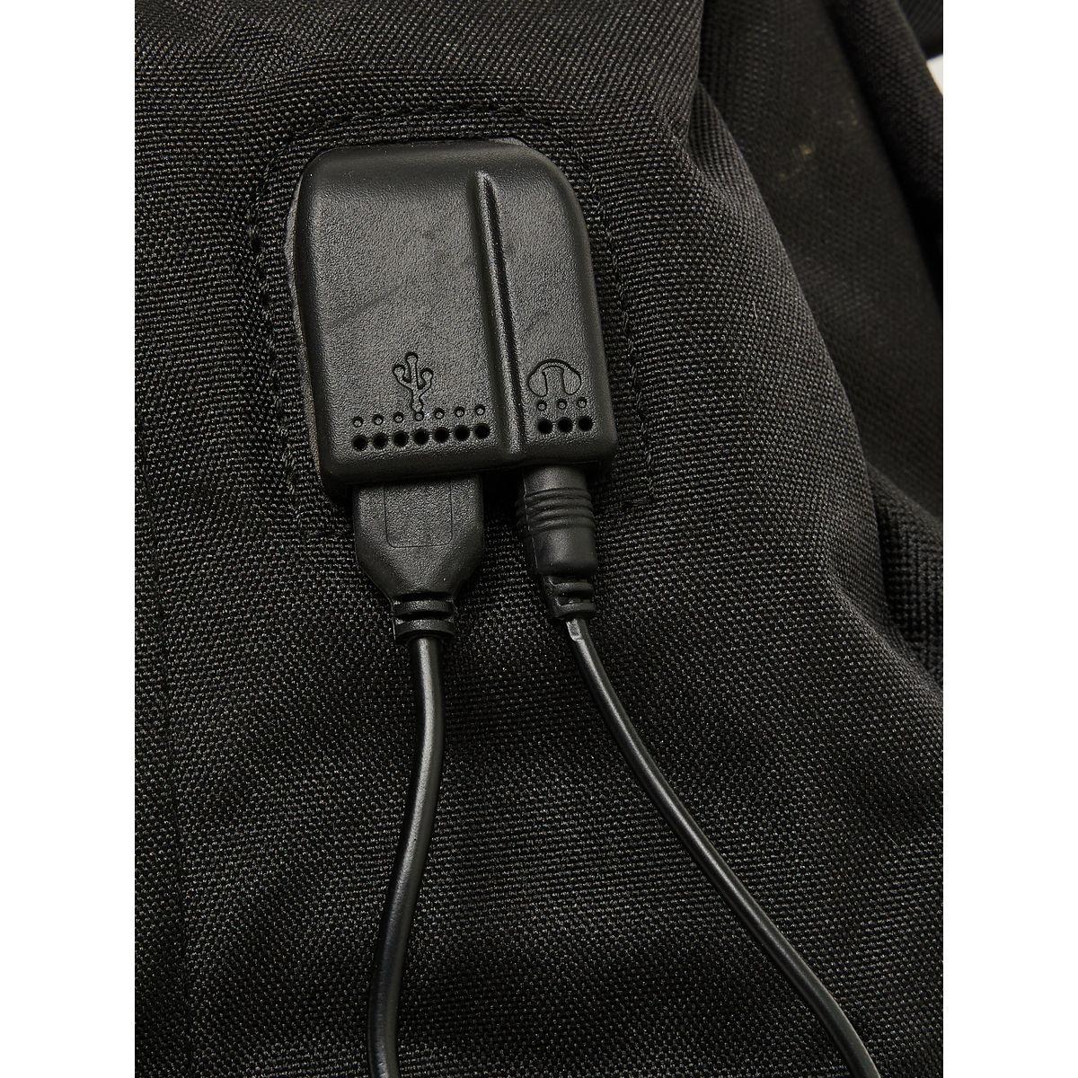 Styli Front Pocket Backpack With Zip Closure-men-bags-image-3