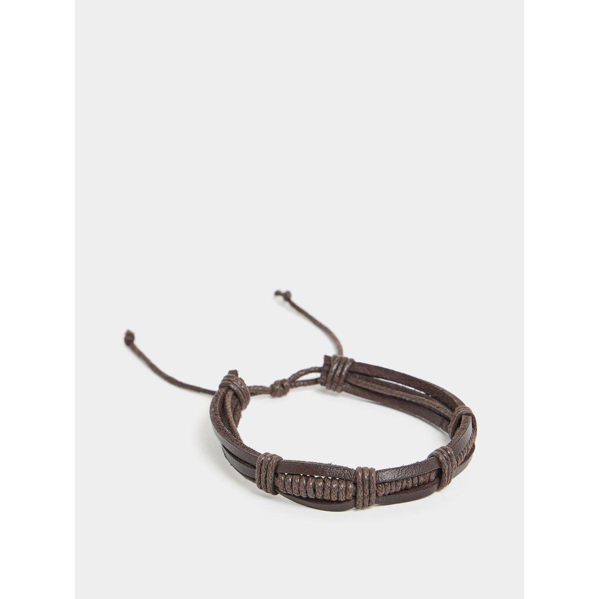 Styli Braided Wrap Around Adjustable Bracelet-men-watchesandjewellery-bracelets-image-1