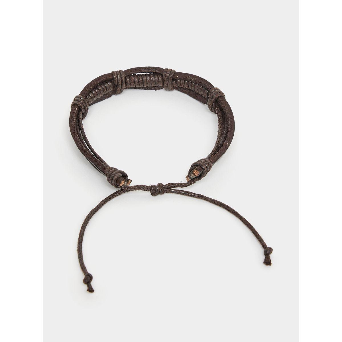 Styli Braided Wrap Around Adjustable Bracelet-men-watchesandjewellery-bracelets-image-3