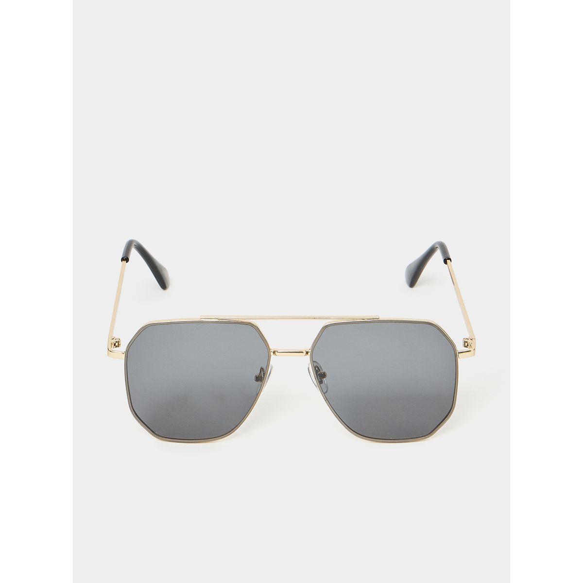 Styli Double Bridge Aviator Sunglasses-men-sunglasses-image-2