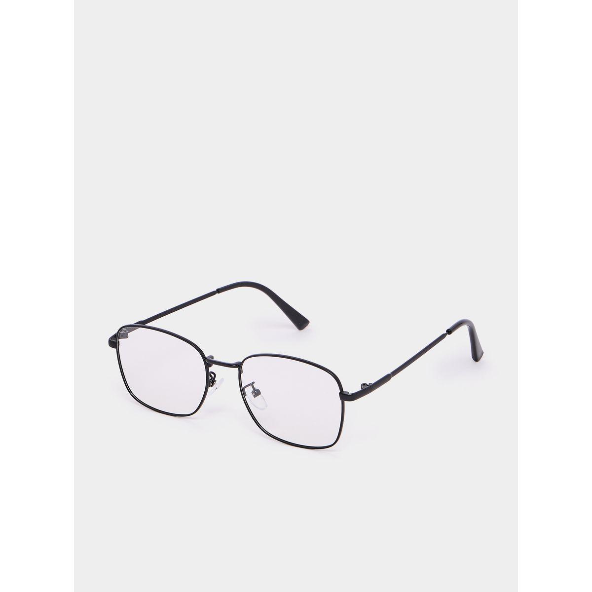 Styli Clear Square Frame Sunglasses-men-sunglasses-image-1