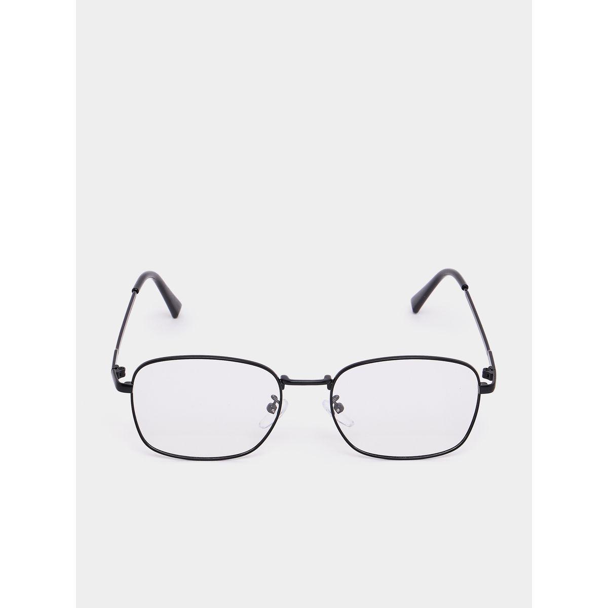 Styli Clear Square Frame Sunglasses-men-sunglasses-image-2