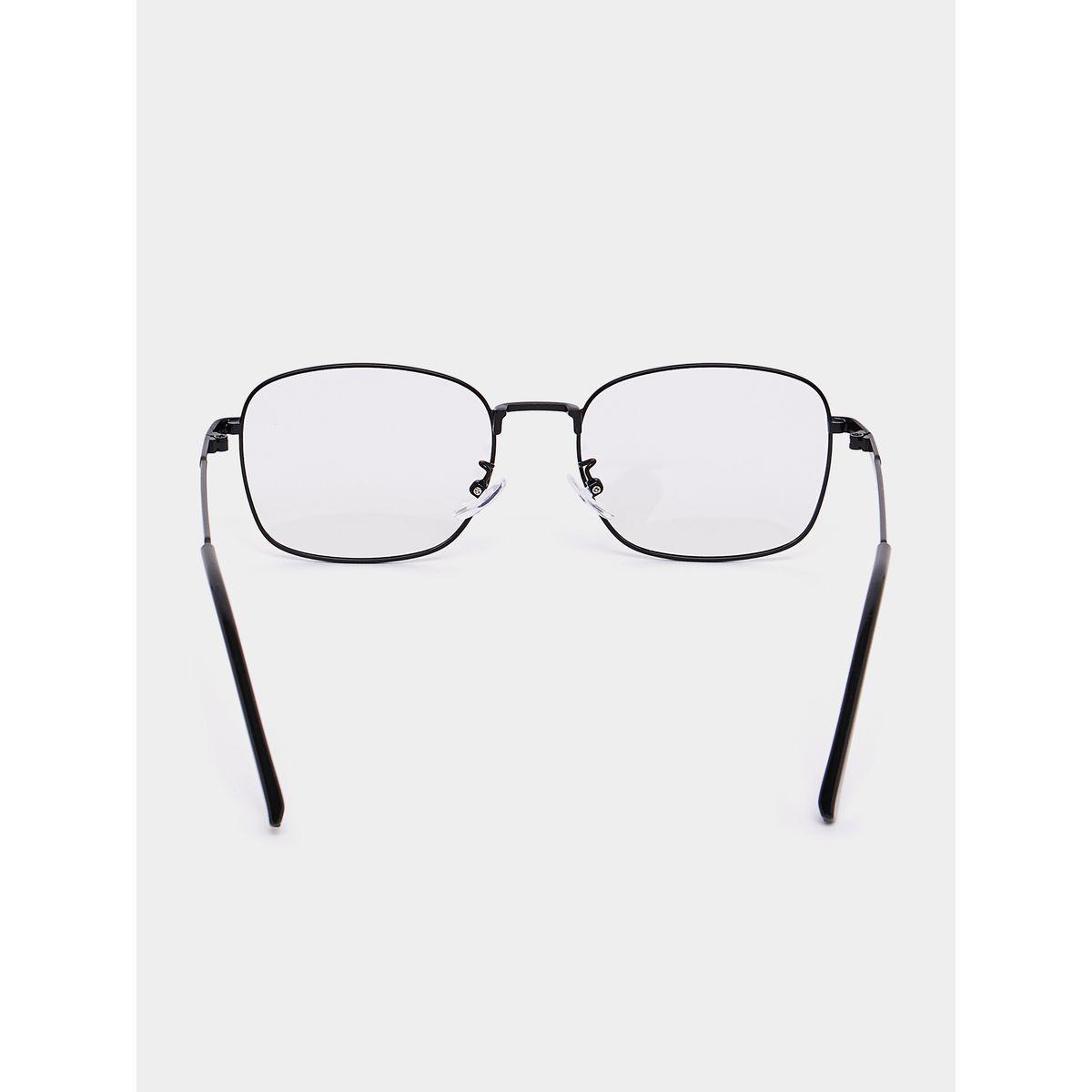 Styli Clear Square Frame Sunglasses-men-sunglasses-image-4