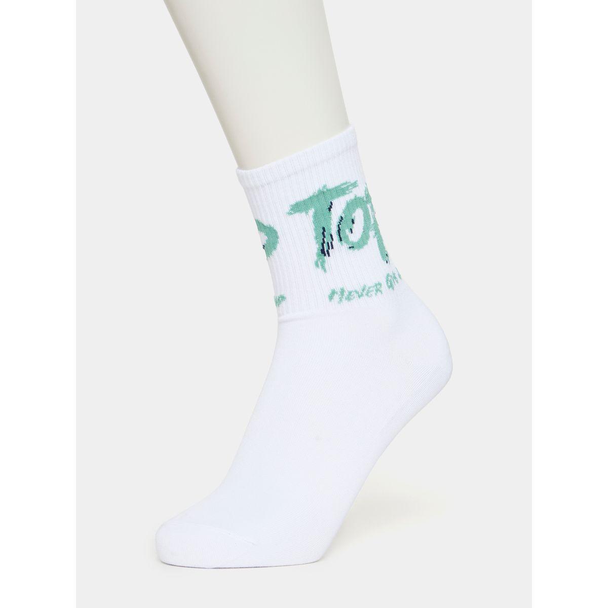 Styli Graphic Print Crew Socks-men-socks-image-1