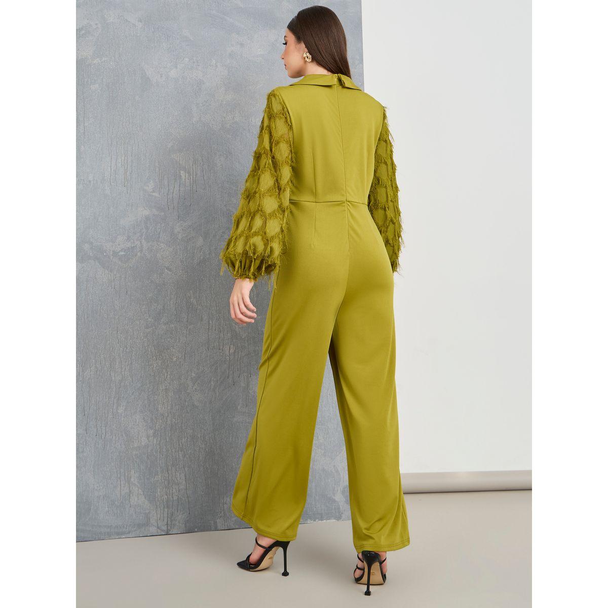 Styli Fringe Volume Sleeve Wide Leg Jumpsuit-women-clothing-jumpsuits-image-4