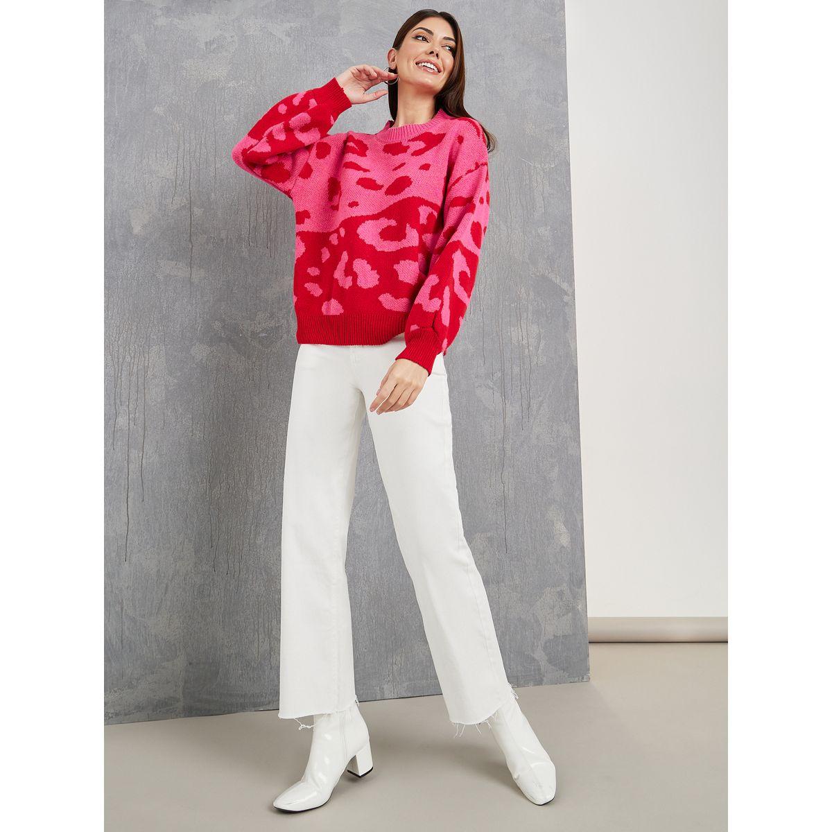 سويتر مطبع بطبعة فهد-women-clothing-cardigansandjumpers-jumpers-image-4