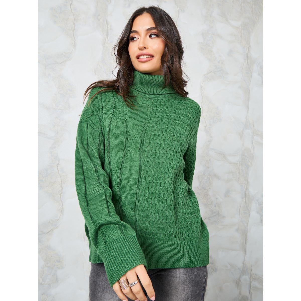 سويتر محبوك بياقة عالية-women-clothing-cardigansandjumpers-jumpers-image-3