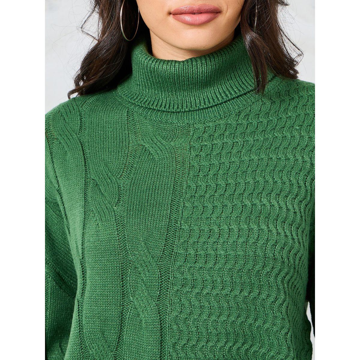 سويتر محبوك بياقة عالية-women-clothing-cardigansandjumpers-jumpers-image-4