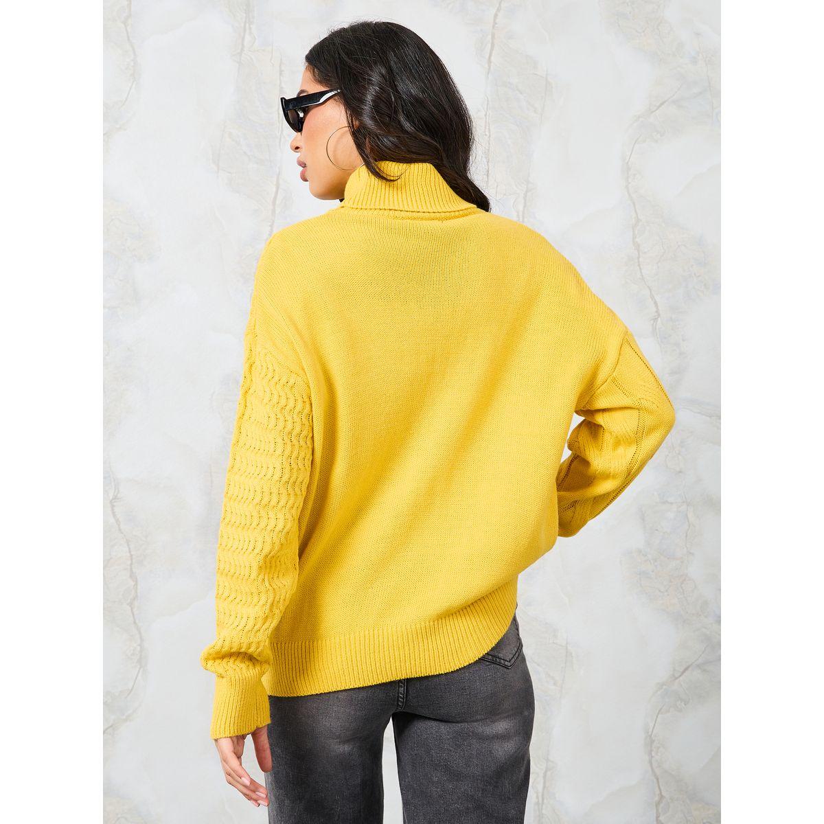 سويتر محبوك بياقة عالية-women-clothing-cardigansandjumpers-jumpers-image-5