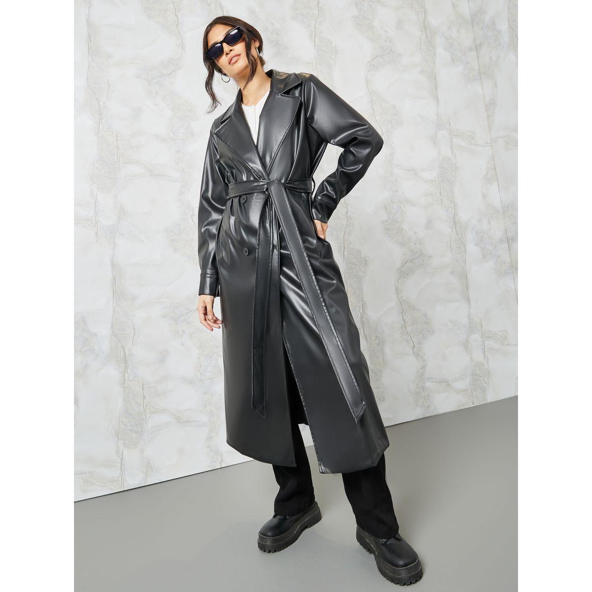 معطف ترنش ميدي بحزام خصر-women-clothing-coatsandjackets-coats-image-1