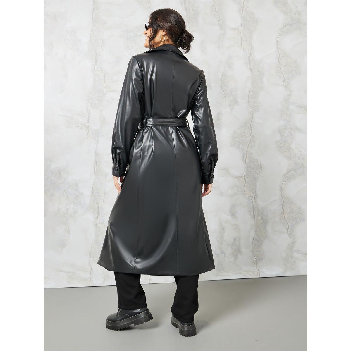 معطف ترنش ميدي بحزام خصر-women-clothing-coatsandjackets-coats-image-5