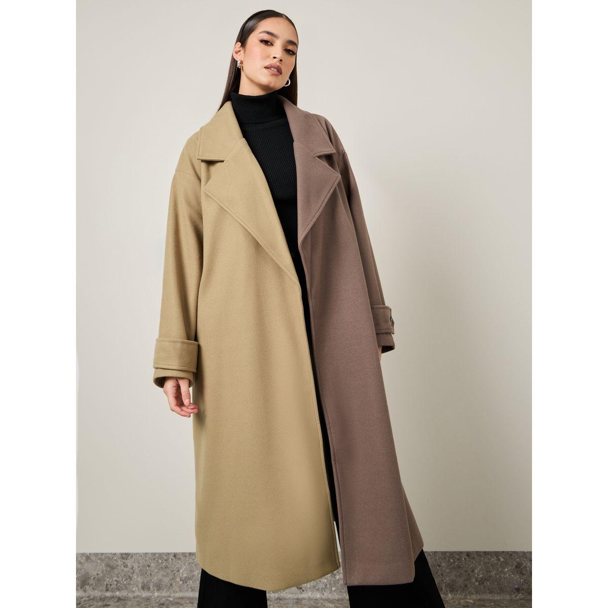 Styli Oversized Colorblock Wool Like Midi Coat-women-clothing-coatsandjackets-coats-image-3