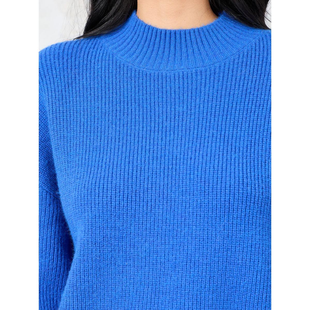 Styli Boxy Fit Fuzzy Yarn High Neck Sweater-women-clothing-cardigansandjumpers-jumpers-image-4